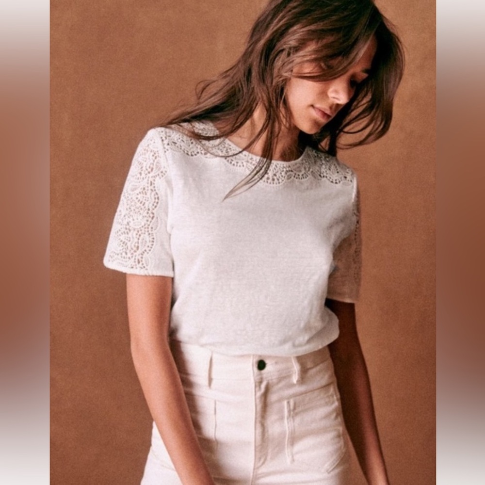 Sezane Lorena t shirt small